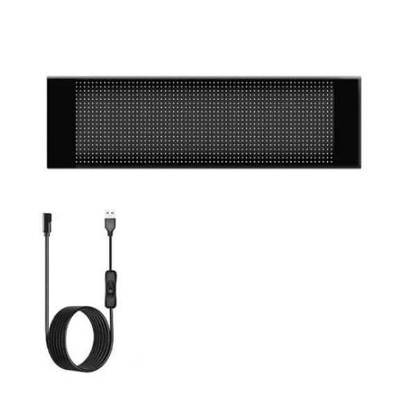 Nova Prime Flexible LED Matrix Sign Panel 20cm x 64cm Ipixel Color App