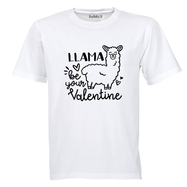 Llama Be Your Valentine - Kids T-Shirt