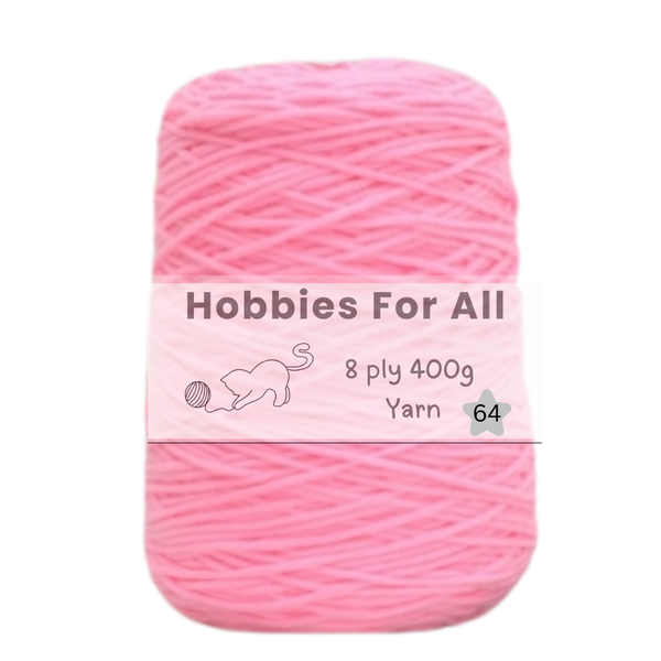 High Quality 8-ply Yarn for Tufting and all DIY projects, 100% Acrylic 400g