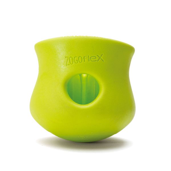 West Paw - Toppl Treat Chew Toy Green