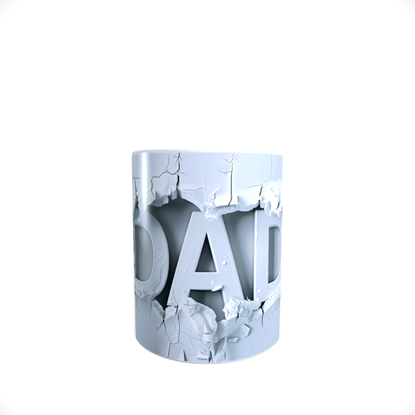 3D Graffiti Dad Fathers Day Coffee Mug A14