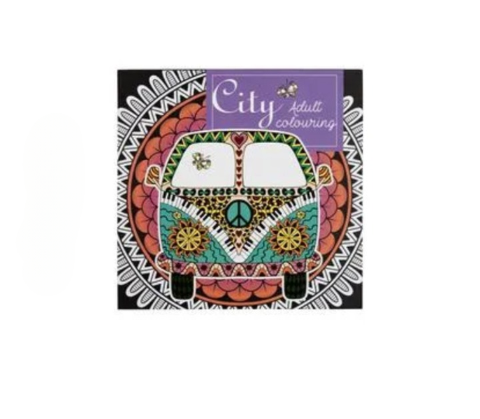 Streets &amp; Skylines: An Adult Coloring Journey Through the City