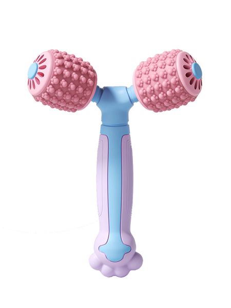 Yoga Y-Shaped Massage Stick - Pink