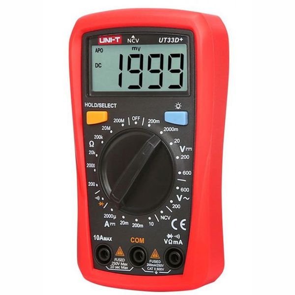 Handheld, Palm Size, Digital, Entry Level Tester / Multimeter