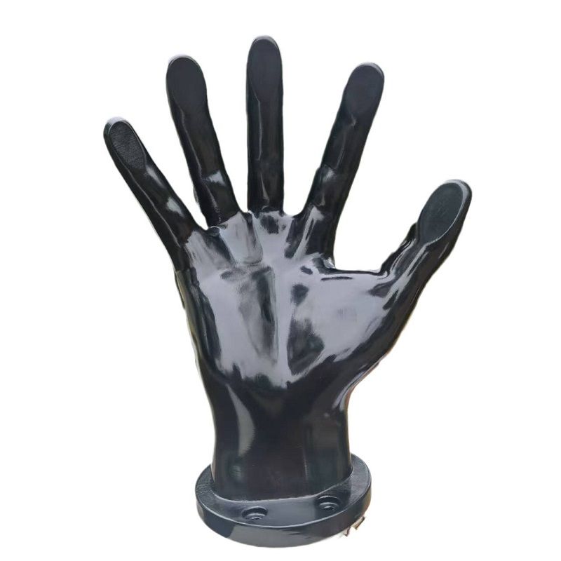 Basketball Holder,Black Hand Sculpture Holder, Wall Mount Art Decor Stand