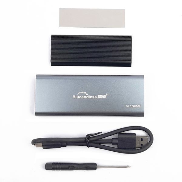 Blueendless - NVME External SSD Enclosure - Type C Interface