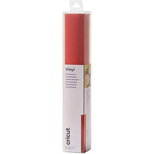 Cricut Shimmer Vinyl 30x120cm (Red)