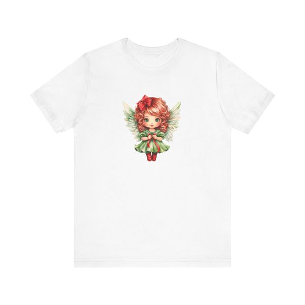 Festive Angel Kids T-shirt (White)
