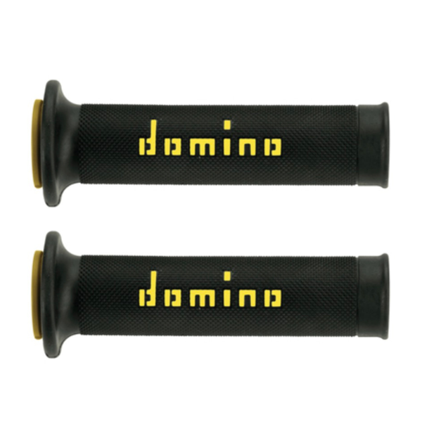 Domino A010 Black/Yellow Road-Racing Grips