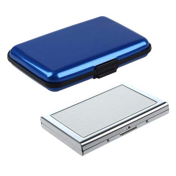 Business Id Credit Card Wallet Holder Case Box Pursecolor White