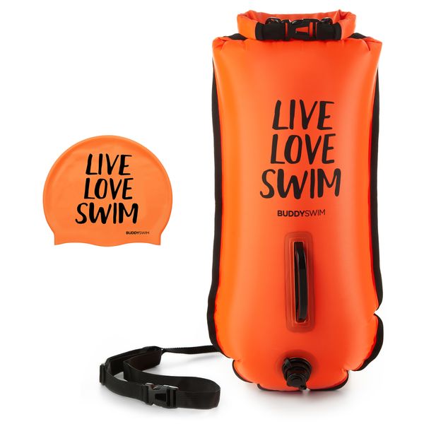 Buddyswim Dry Bag Buoy LLS 28lt, Orange