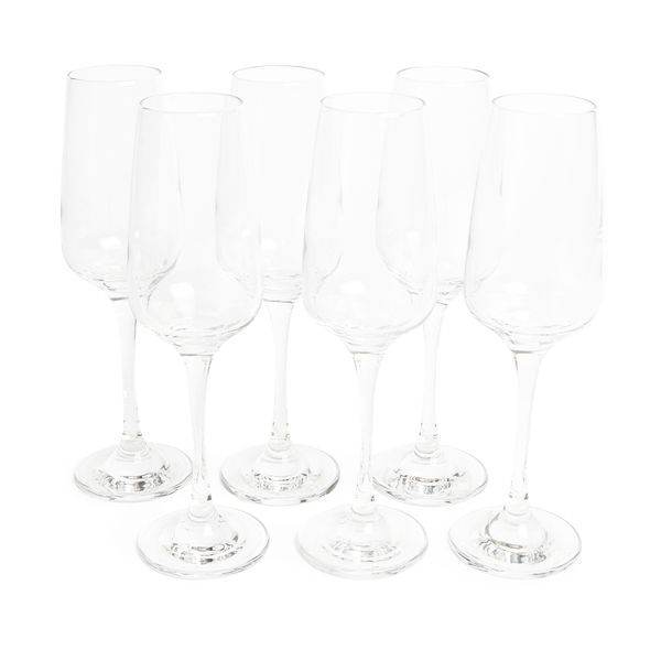 George &amp; Mason - 195ml Risus Champagne Glass - Set of 6