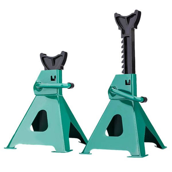 Jack Stand Trestle 6 Ton Heavy Duty Adjustable Auto Repair 2 Pack
