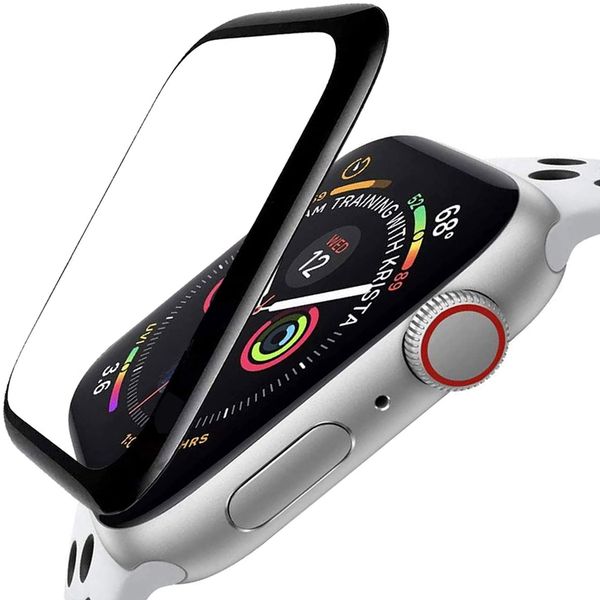 Rocco Tech- 3D PMMA +PC Screen Protector-For All Apple Watches 40mm