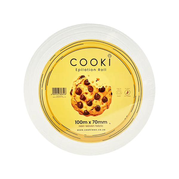 COOKI Epilation Roll 100m x 70mm, 80gsm - Wax Strip Roll, Easy Hair Removal