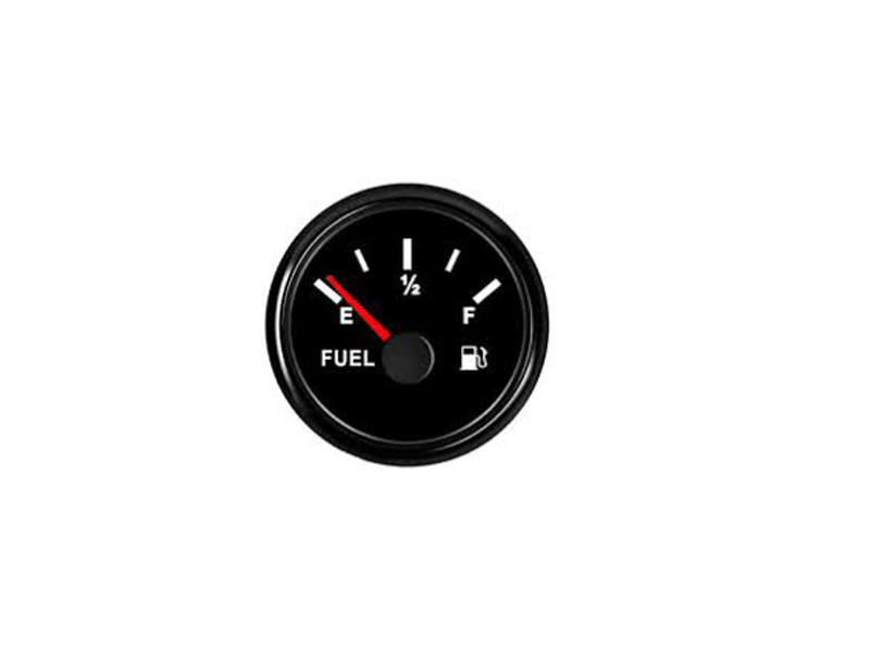Fuel Level Gauge, 0-190 Ohm