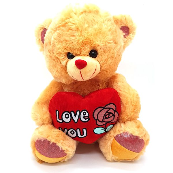 Valentines Day Big Teddy Bear With Love You Pill image