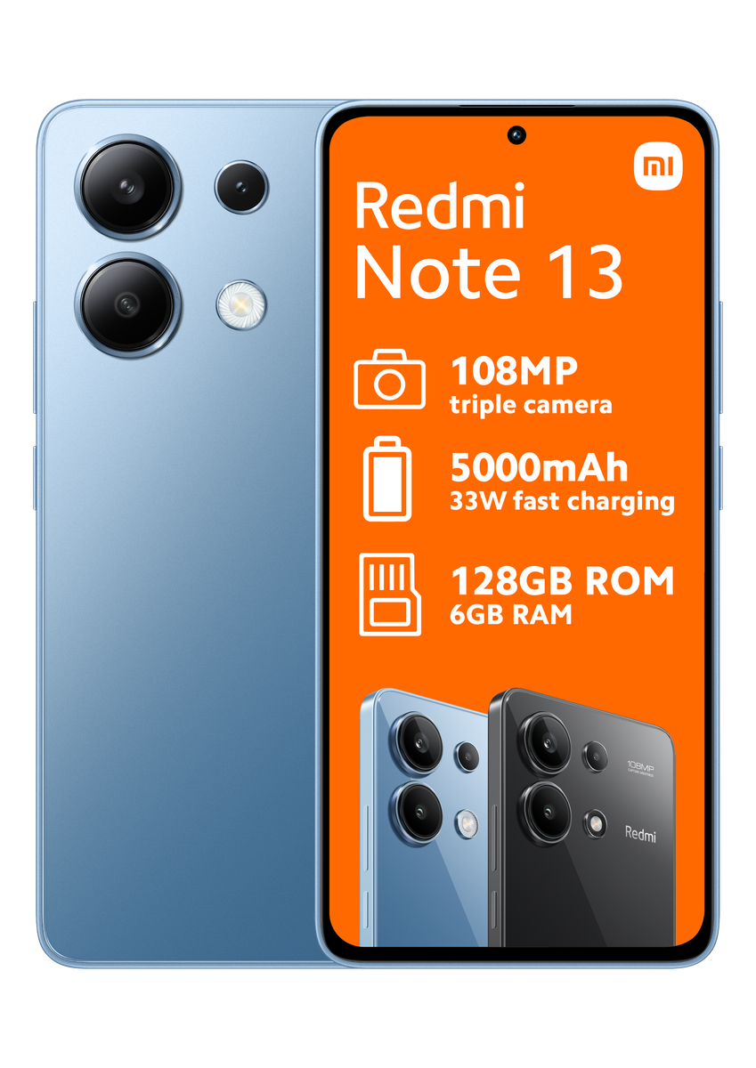 Xiaomi Redmi Note 13 6+128GB LTE - Ice Blue | Shop Today. Get it ...