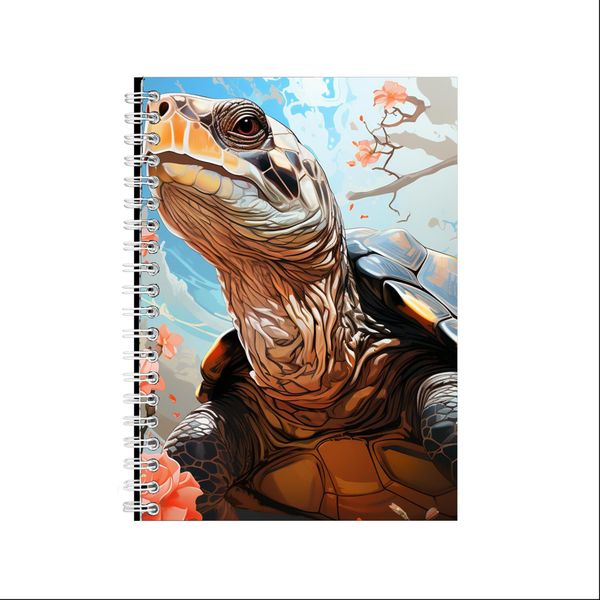 Neon Turtle 156 A5 Notebook B-Day Present