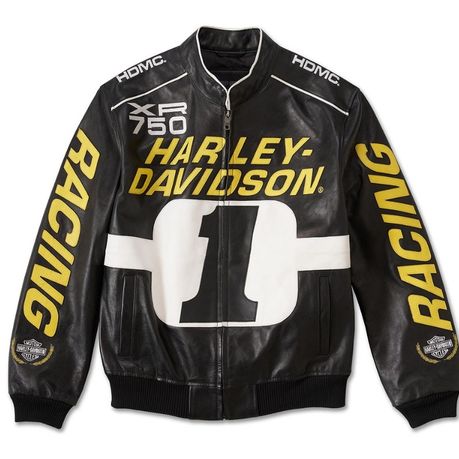 Men's Start Your Engines Leather Racing Jacket | Shop Today. Get