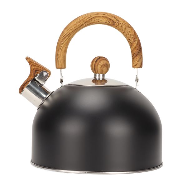 Rustproof Stainless Steel Whistling Teapot - 2.5L