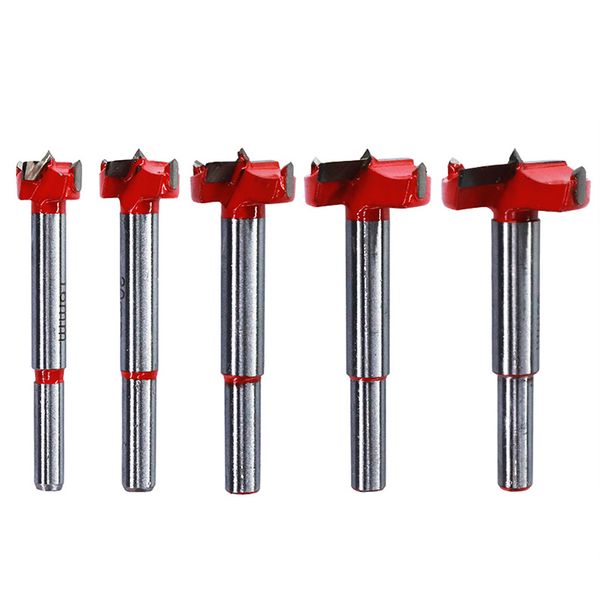 5 pieces 15-35mm Drill Bit Set Carbide Woodworking Hole Saw Drill Bit