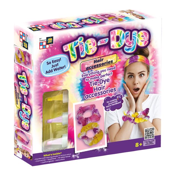 Tie-Dye Hair Accessories