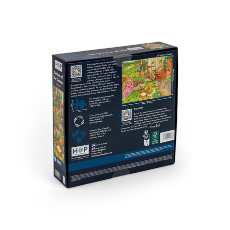 House of Puzzles - Bottom Of The Garden - 1000 Piece Jigsaw Puzzle