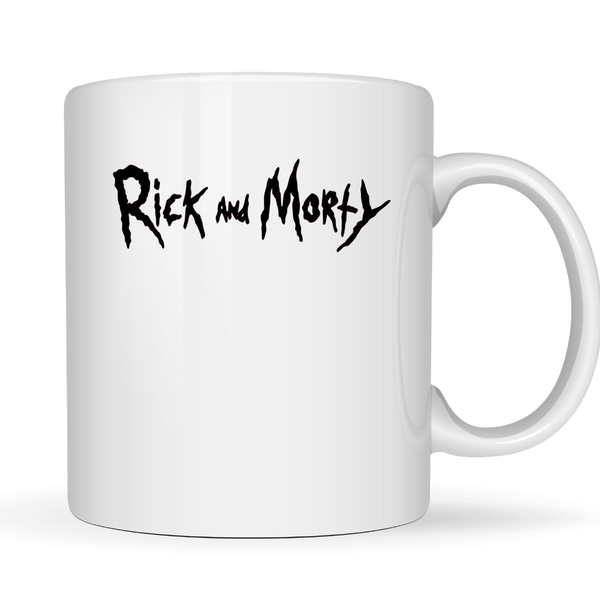 Graphical CPT White Ceramic Mug 350ml - Rick and Morty