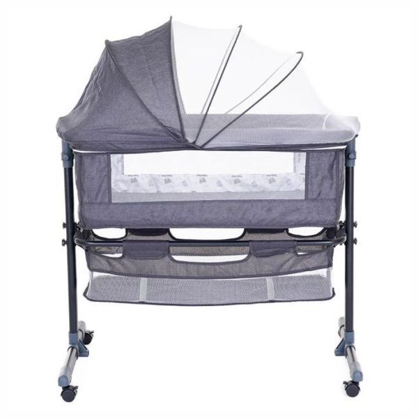 Baby Bed Quality Comfortable Baby Toddler Bed Black
