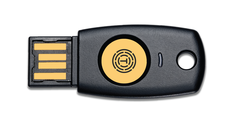 TrustKey T110 FIDO2 U2F Two Factor Authentication USB Key USB-A Type