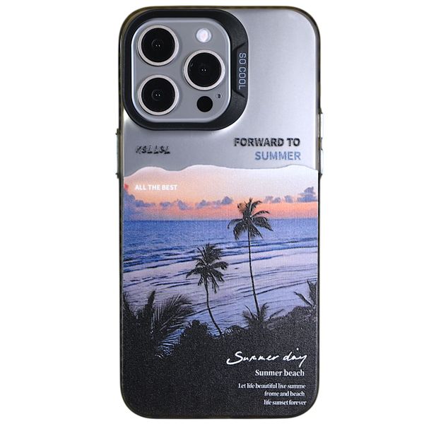 Tropical Sunset Phone Case Print - compatible with Iphone 15 Pro Max