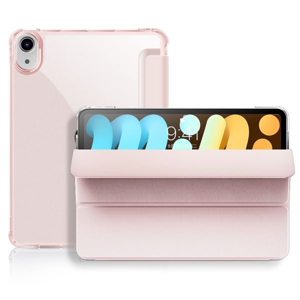 TechByte Smart Case &amp; Stand for iPad Mini 6th Generation - 8.3" - Pink