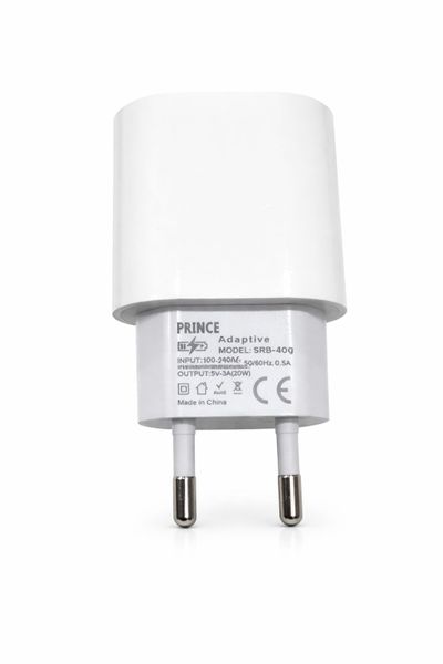 PRINCE 20W USB-C PD Smart Quick Charge Wall Charger