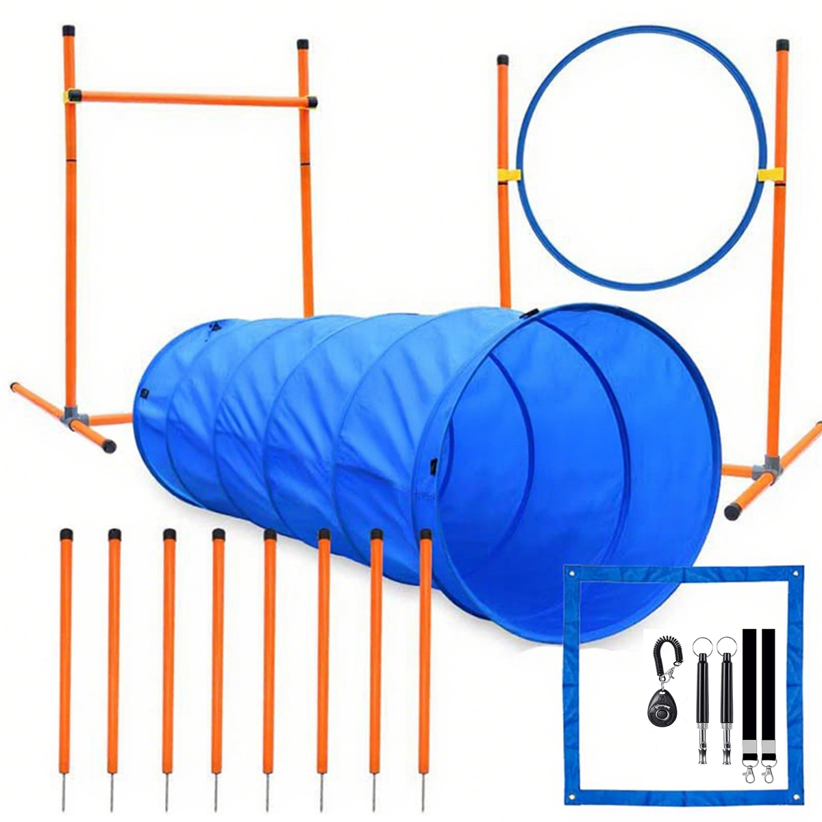 dog-agility-training-equipment-set-dog-obstacle-course-outdoor-game-for