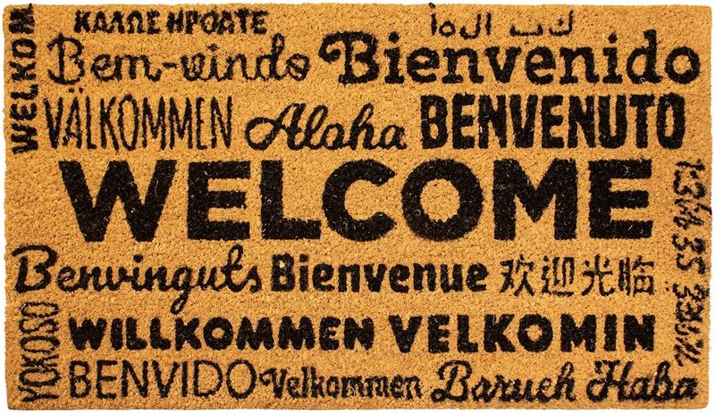 Indoor/Outdoor Welcome Non-Slip Doormat