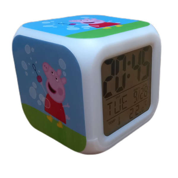 Peppa Pig - Night Light Alarm Clock