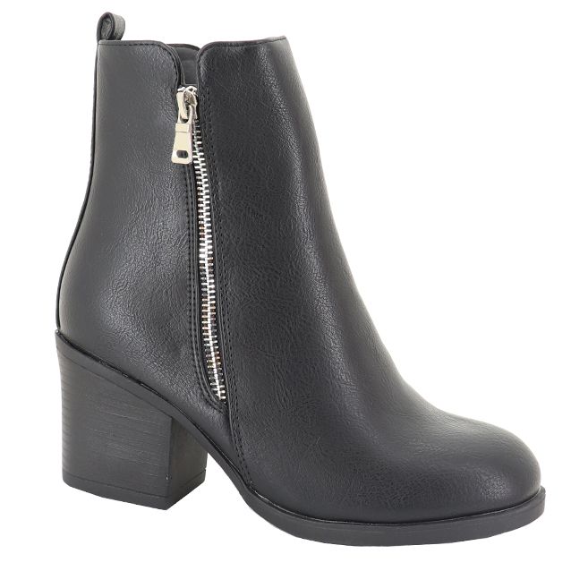 Shado Ladies Basic Ankle Boot With Zip Detail Shop Today. Get it