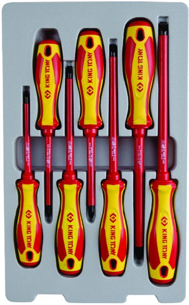 Screwdriver Set Electrical 1000V Vde 7 Piece
