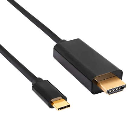 Type - C to HDMI 4K 1080P Gold Plated 1,5m Cable Image