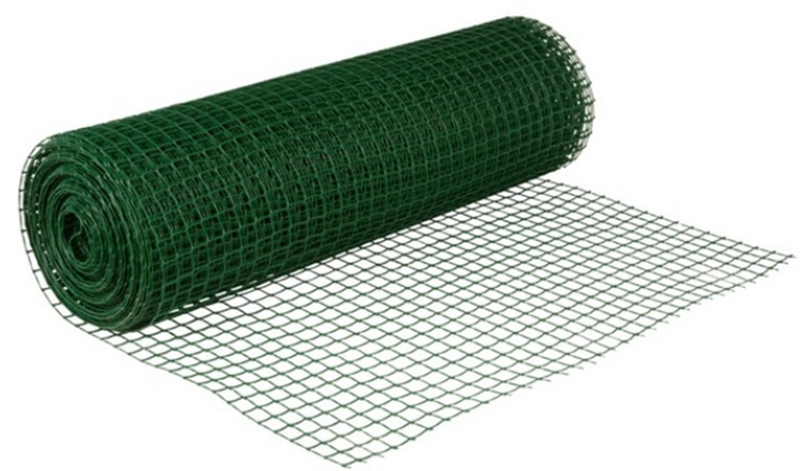 Garden Mesh Plasti-Net 1m x 25m Roll Green H/D