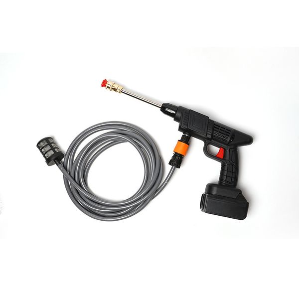 48HV 30Bar Rechargeable Car Wash Water Gun 300W High-Pressure