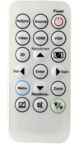 Replacement Remote Control for Optoma DAESSGL DAESSGN DAEXSGL DS344 DS346