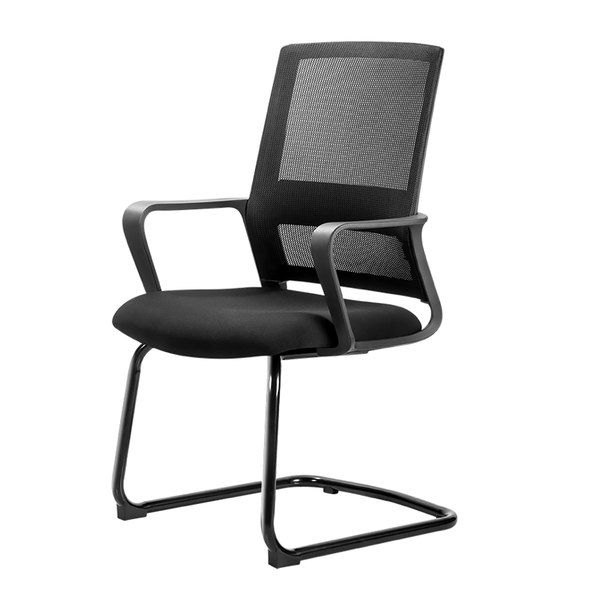 Deli Office Conference Chair Black with Armrests