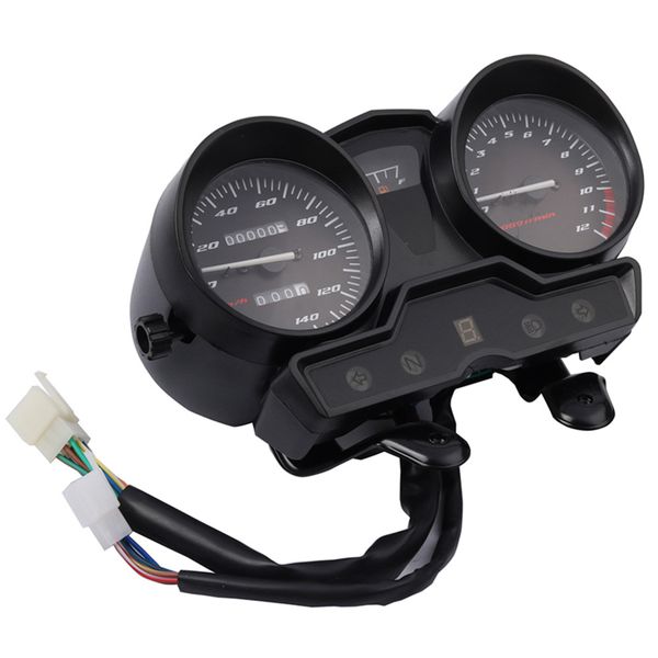 DC12V Motorcycle Tachometer Speedometer Instrument Assembly