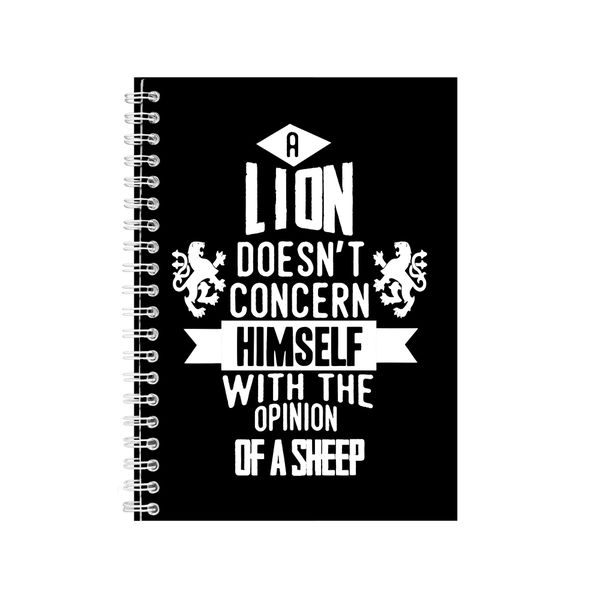 Motivation Wire Bound Notebook Gift Idea Writing Books A4 Notepad