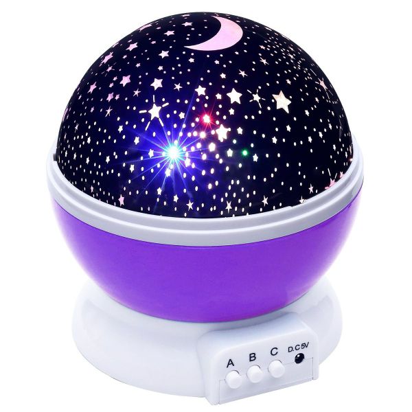 Star Master Night Lamp - Purple