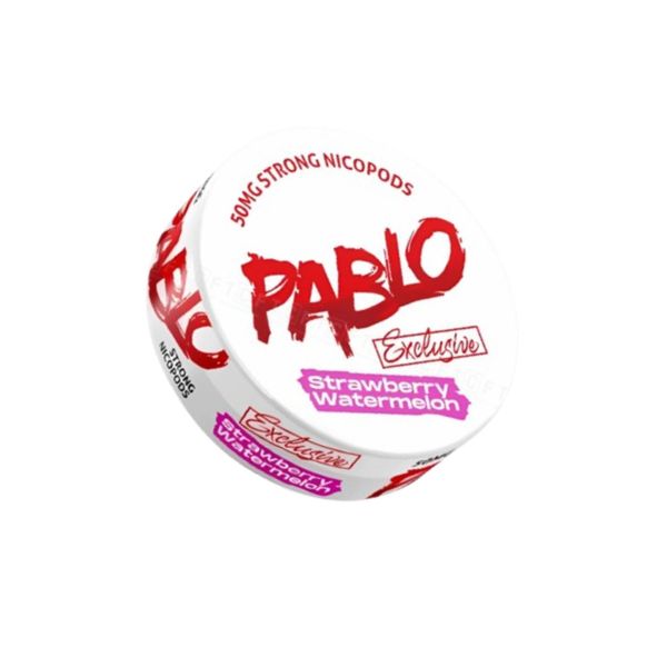 Pablo Strawberry Watermelon 50mg Nicotine Pouches - Fruity &amp; Powerful