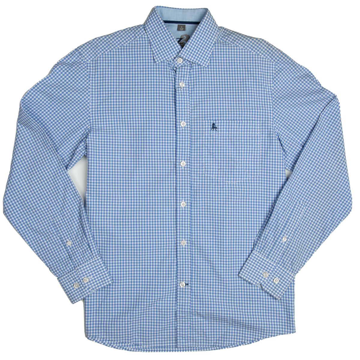 Z3 - Men's Harbour Cheacked Long Sleeve Cotton Shirt | Shop Today. Get ...