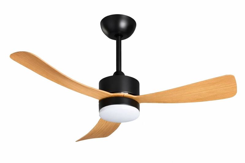 Fine Blue 42-Inch Contemporary LED Ceiling Fan with ABS Blades